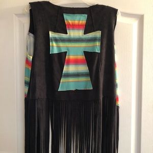 Crazy Train Fringe Vest